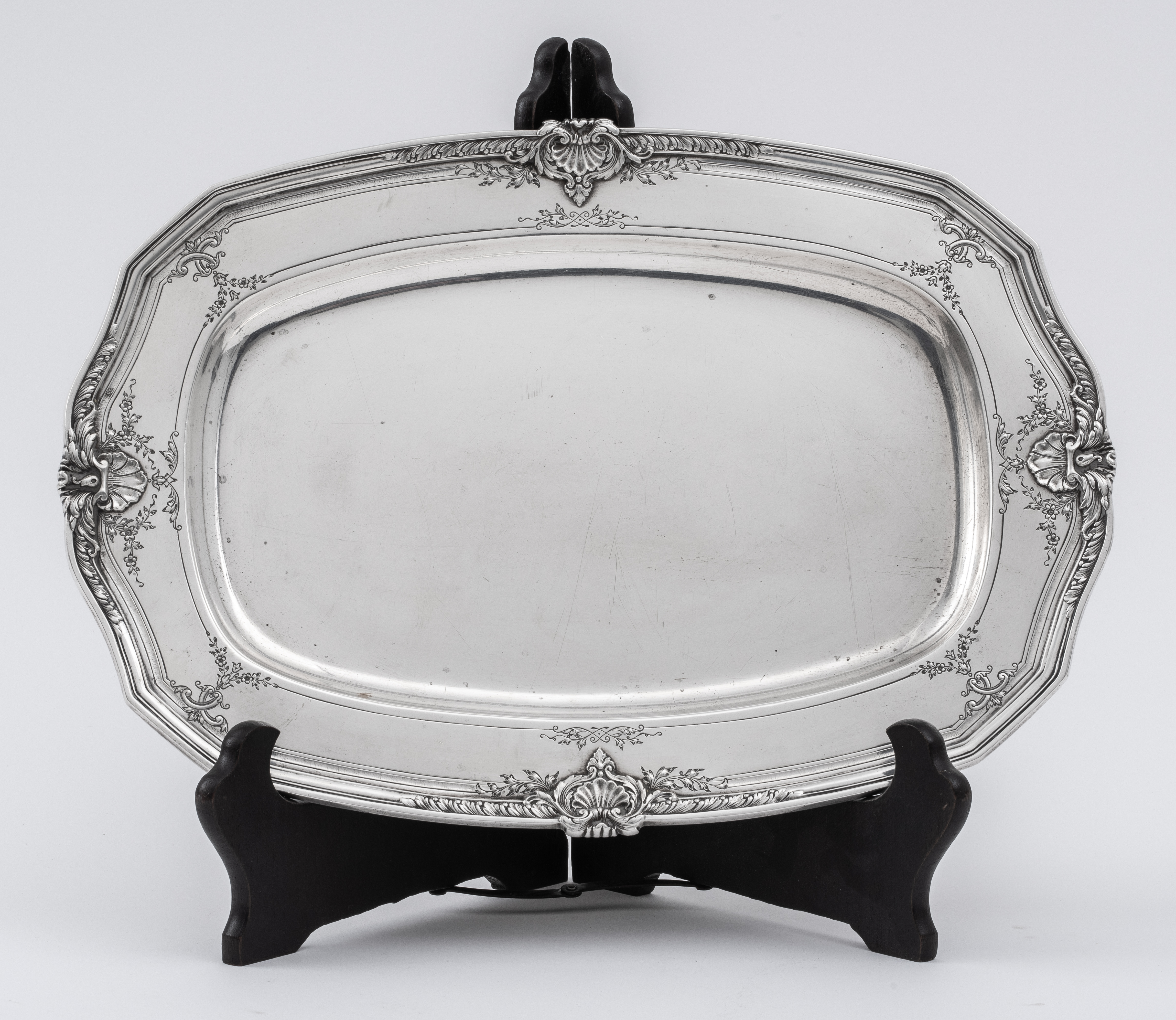 Appraisal: REED BARTON STERLING SILVER TRAY Reed Barton sterling silver tray