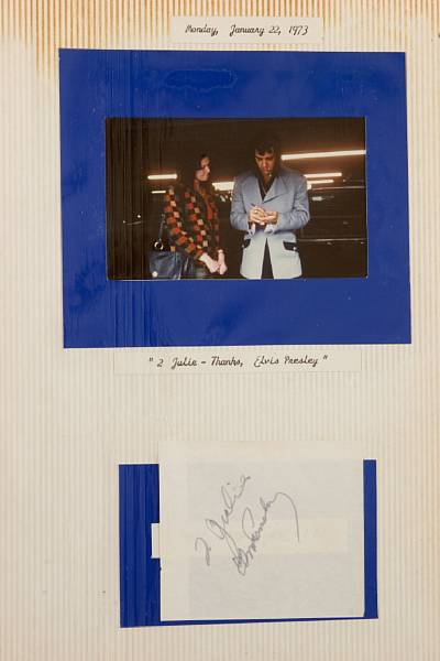 Appraisal: An Elvis Presley signature and never-before-seen color snapshots A small