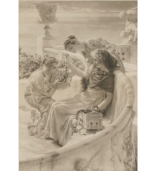 Appraisal: Sir Lawrence Alma-Tadema British - Fortune 's Favourite