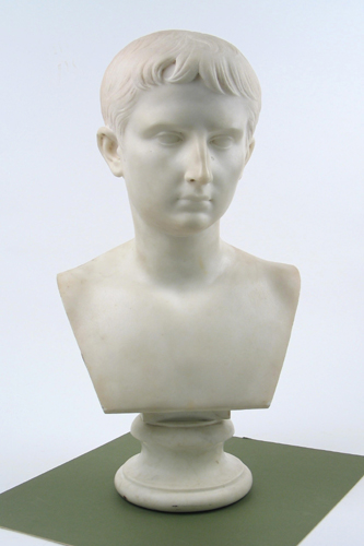 Appraisal: AN ITALIAN CARRARA WHITE MARBLE SCULPTURE by an anonymous Italian