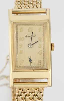 Appraisal: A Ladies' Mothey Tissot Gold Watch and Bracelet k yellow