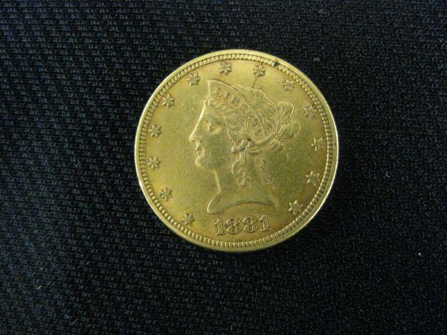 Appraisal: U S Liberty Head Gold Coin extra fine