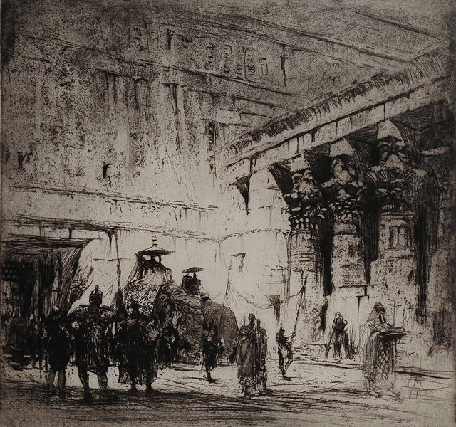 Appraisal: WILLIAM WALCOT - Anthony in Egypt No signed in pencil