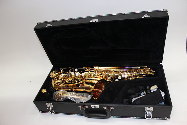 Appraisal: A FIVE HUNDRED SERIES JUPITER SAXOPHONE in a fitted case