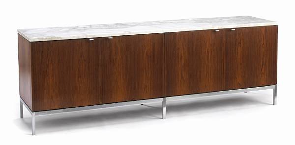 Appraisal: Florence Knoll American born for Knoll Associates crednza designed rosewood