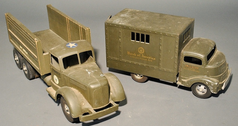 Appraisal: - Smitty Toys Smith-Miller Calif armored truck h x l