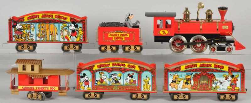 Appraisal: Pride Lines Walt Disney Mickey Circus Train Set Standard gauge