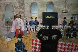 Appraisal: Sidney Nolan - The Trial screenprint signed 'nolan' lower right