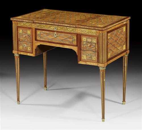 Appraisal: COIFFEUSE A FLEURS late Louis XVI Paris th th century