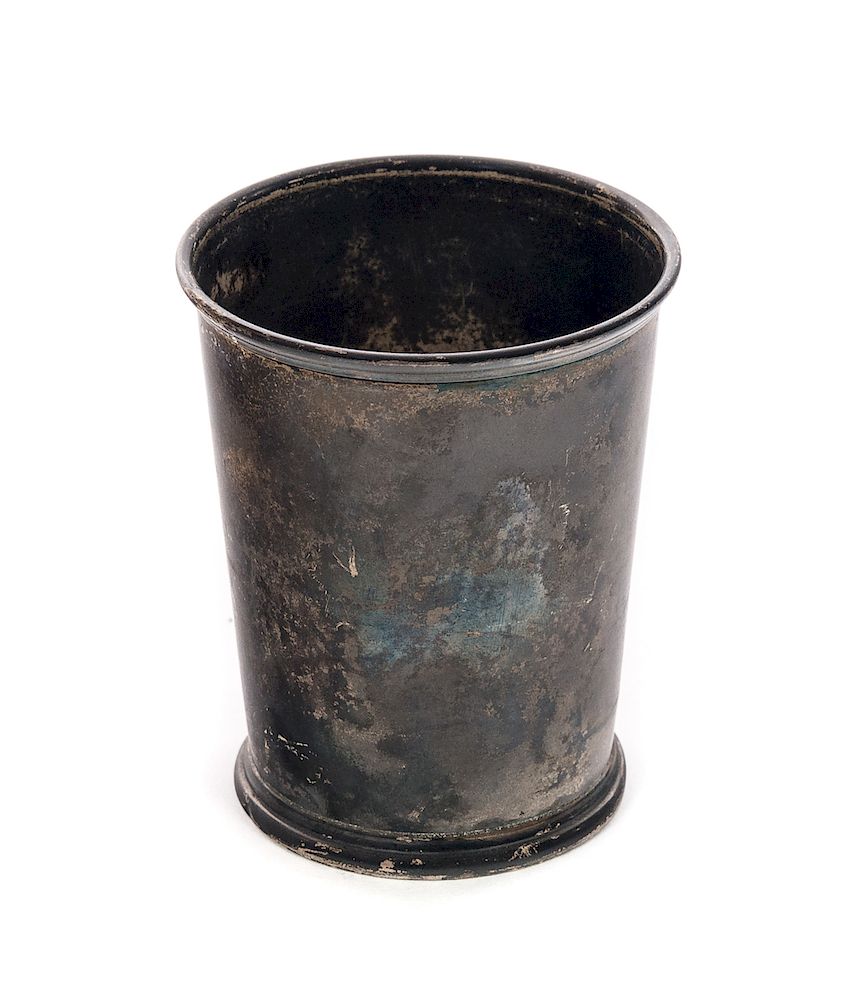 Appraisal: S Kirk Sons Sterling Mint Julep Cup Measures tall Good