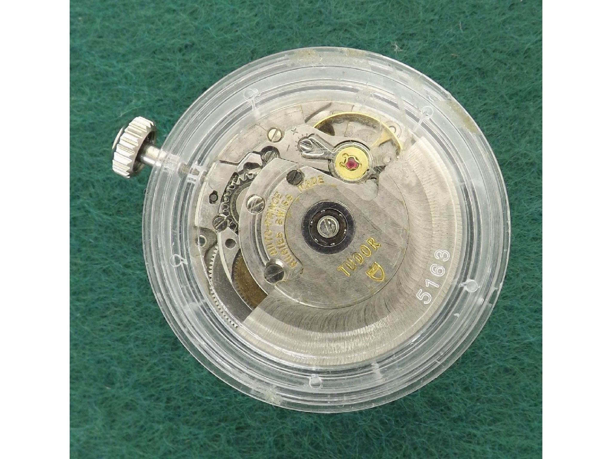 Appraisal: Tudor Auto-Prince wristwatch movement ETA jewels