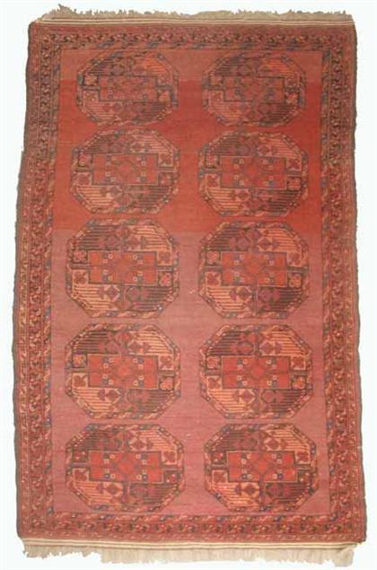 Appraisal: Ersari Turkoman carpet south turkestan circa late th century ft