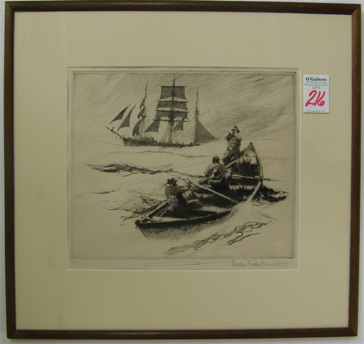 Appraisal: GORDON HOPE GRANT ETCHING AND DRYPOINT New York N Y