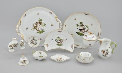 Appraisal: A Collection of Herend Porcelain Tableware Including an - D