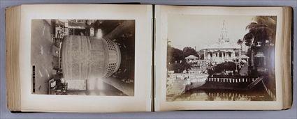 Appraisal: INDIA AND JAPAN PHOTO ALBUM - ALBUMEN PRINTS - ALL