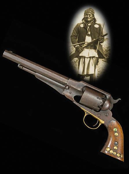 Appraisal: An historic Remington New Model Army percussion revolver surrendered by