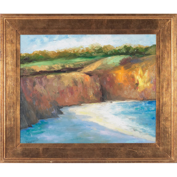 Appraisal: William Kirkpatrick Vincent American - ''La Jolla Cove '' oil