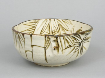 Appraisal: A Japanese Studio Pottery Glazed Bowl A Japanese Studio pottery