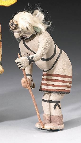 Appraisal: A Hopi doll Jimmy Koots depicting Choshurwa or Bluebird Snare