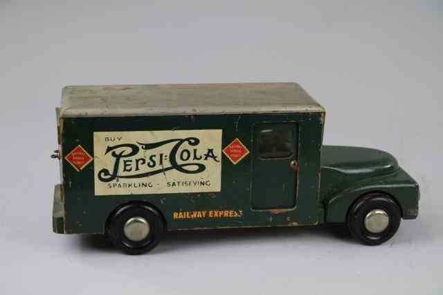 Appraisal: BUDDY 'L' REA TRUCK WITH PEPSI COLA AD Wooden delivery