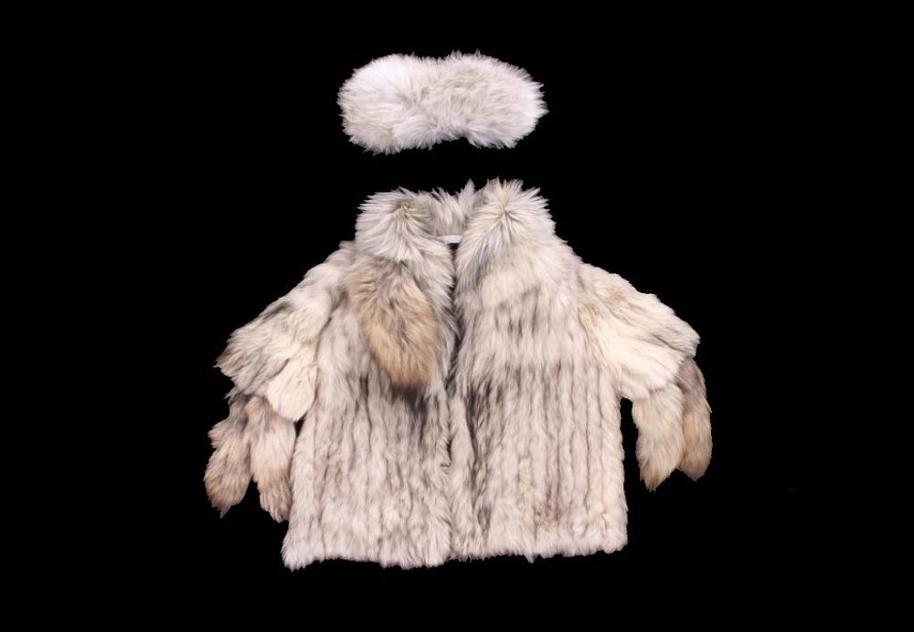 Appraisal: Alaska Fur Gallery Fox Fur Hat Coat c Mid s