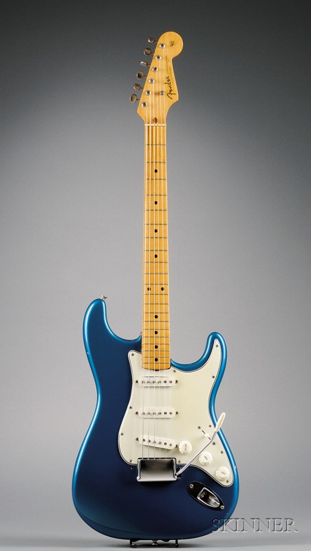 Appraisal: American Electric Guitar Fender Electric Instruments Fullerton Mode Stratocaster labeled