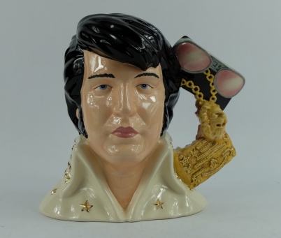 Appraisal: Royal Doulton large character jug Elvis Vegas EP limited edition