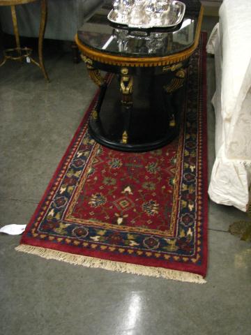 Appraisal: Kashan Oriental Runner Red x