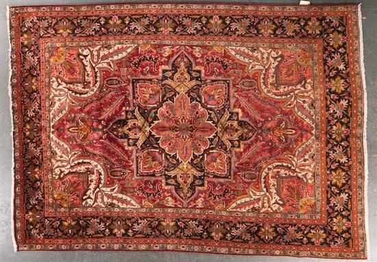 Appraisal: Persian Herez carpet Iran modern x Estimate -