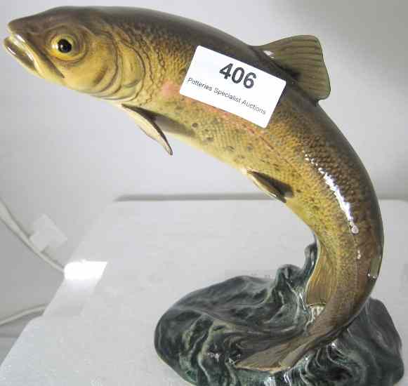 Appraisal: Beswic Model of a Trout Number