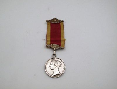 Appraisal: China War Medal - William Bailey Lieut H M S