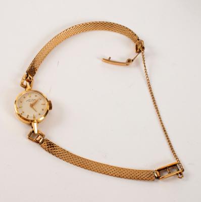 Appraisal: A lady's ct gold cased cocktail watch by Favre-Leuba Geneve