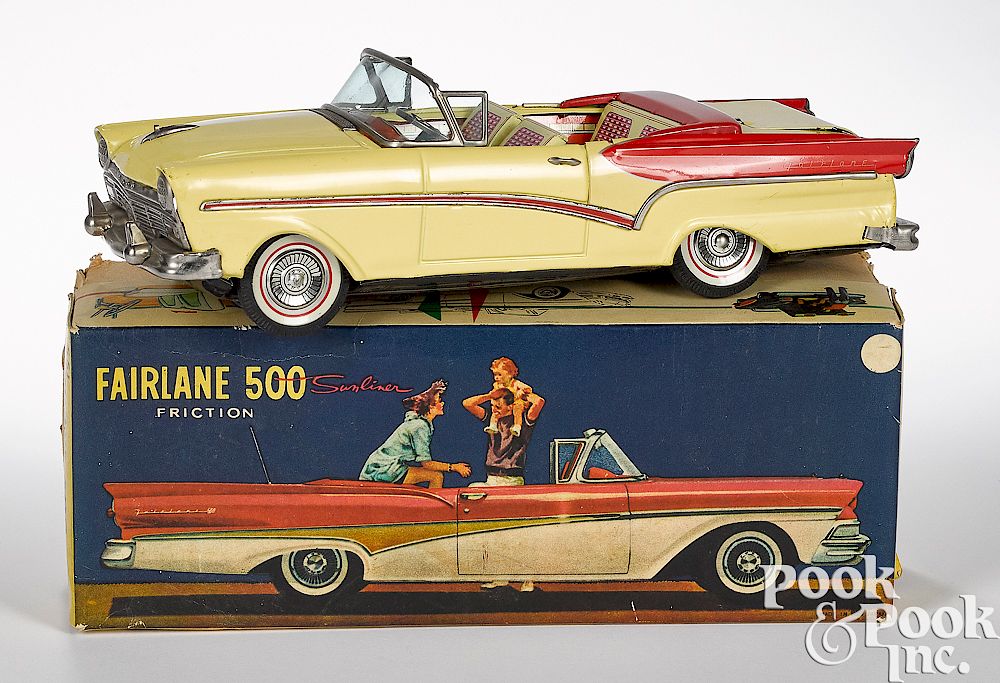 Appraisal: Bandai Japanese Ford Fairlane Sunliner Bandai Japanese tin friction Ford