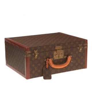 Appraisal: Louis Vuitton Monogram hard sided suitcase Louis Vuitton Monogram hard