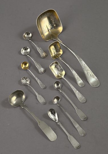 Appraisal: Collection of Eleven Silver Items consisting of a rare group