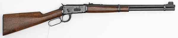 Appraisal: Winchester Pre-' Model Lever Action Rifle WCF cal barrel S