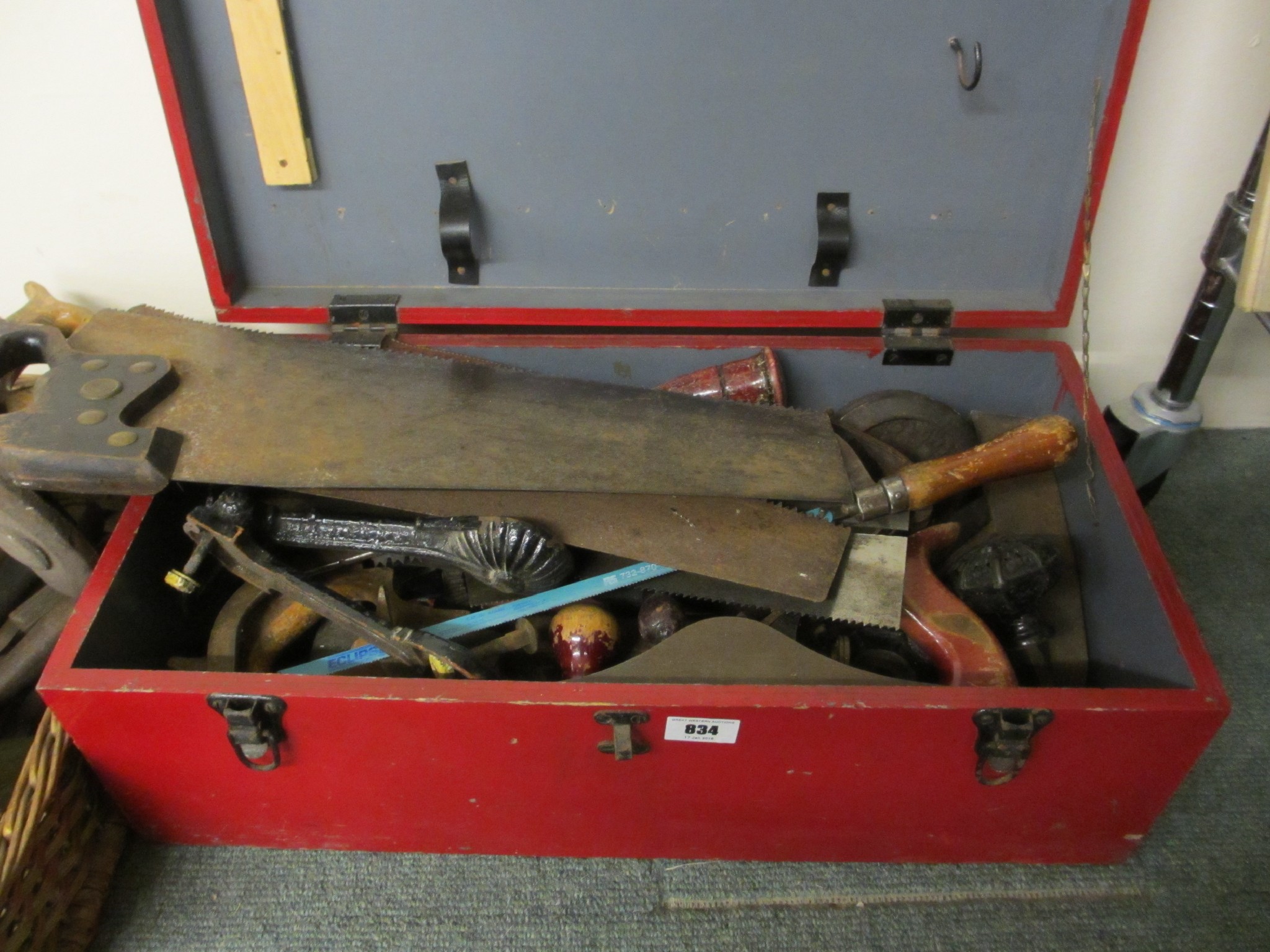 Appraisal: Two boxes of joiners tools