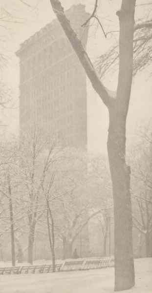 Appraisal: Alfred Stieglitz Am - ''The Flat Iron'' Similar to National