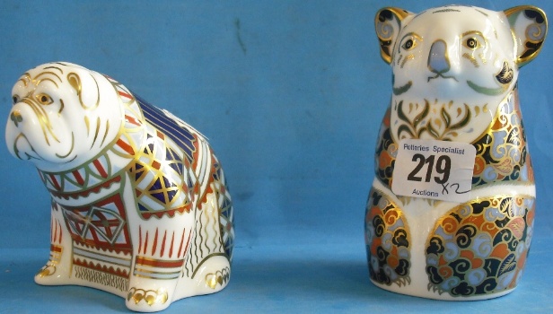 Appraisal: Royal Crown Derby Paperweights Queensland Koala from the Endangered Species