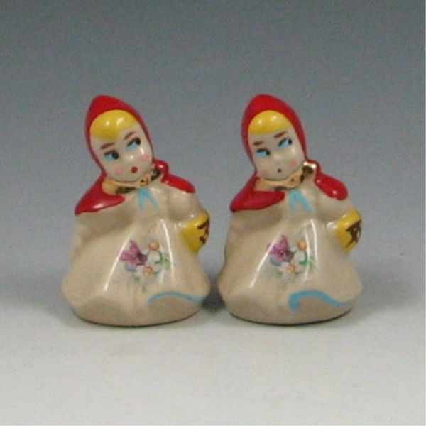 Appraisal: Hull Little Red Riding Hood Salt and Pepper Shakers unmarked