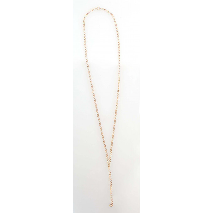 Appraisal: K Yellow Gold Oval Link Necklace L - in Wt