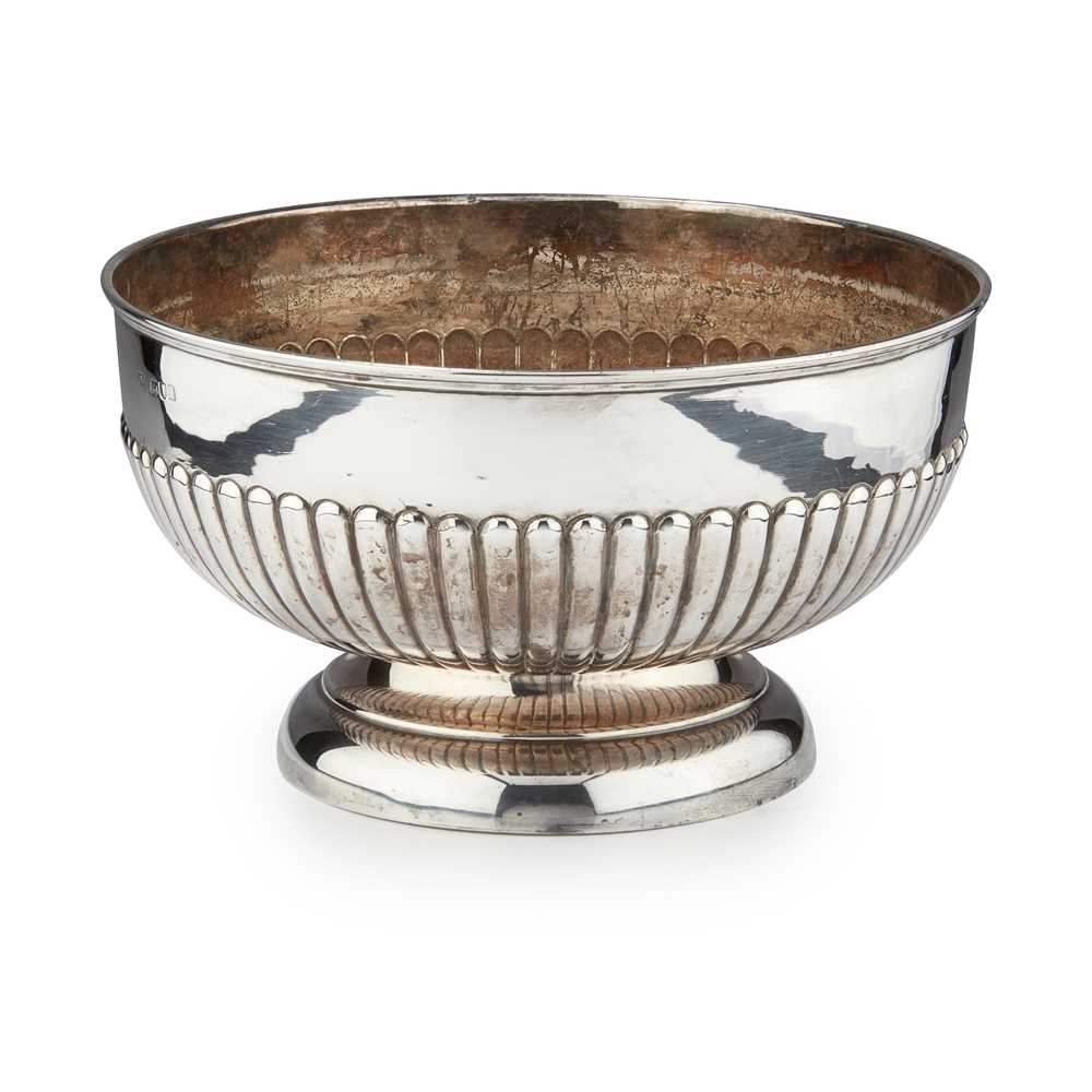 Appraisal: AN EDWARDIAN PUNCH BOWL ROBERT PRINGLE SONS LONDON Of demi