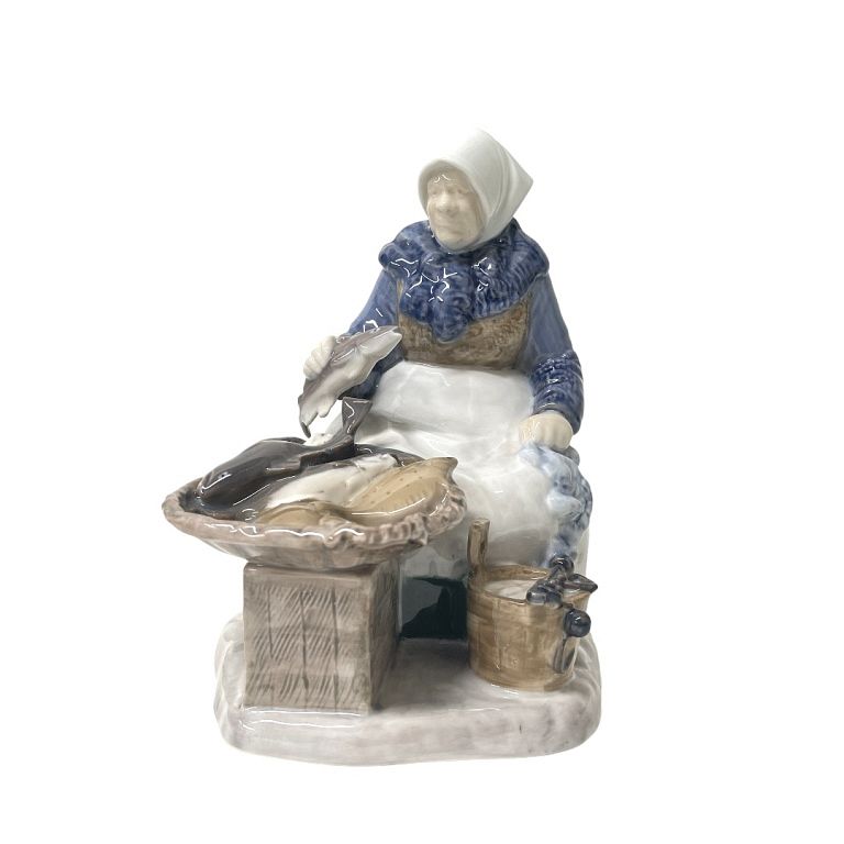 Appraisal: Copenhagen Denmark Porcelain Figure Copenhagen Denmark Porcelain Figure Measures inches