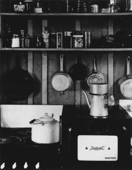 Appraisal: NEWHALL BEAUMONT - Edward Weston's Kitchen Silver print x inches