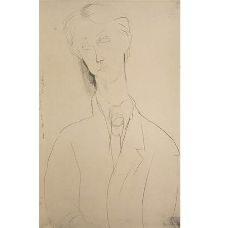 Appraisal: MODIGLIANI AMADEO Forty-five drawings by Modigliani Estimate -