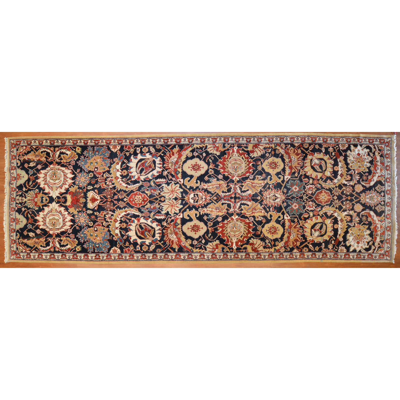 Appraisal: MAHINDRA CORRIDOR RUG PERSIA X Modern hand-knotted wool pile