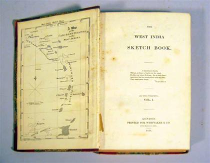 Appraisal: vols Wentworth Trelawney The West India Sketch Book London Whittaker