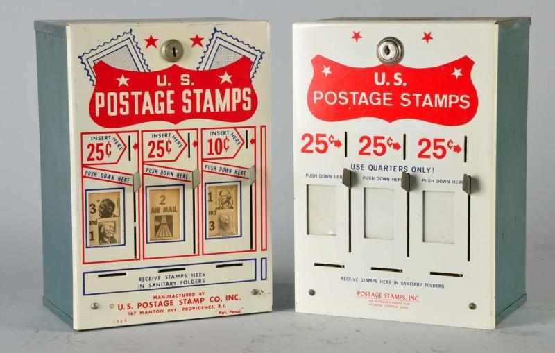 Appraisal: Lot of US Postage Stamp Dispensers Both are working and