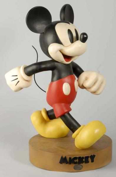 Appraisal: Walt Disney Big Fig Mickey Mouse Figure Description Marked Disney