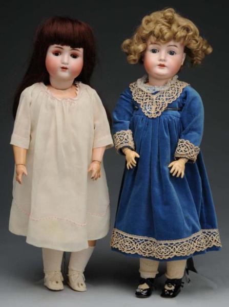 Appraisal: Lot of German Bisque Dolls Description German Ca ABG Sweet